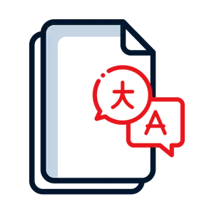 Fully translated text