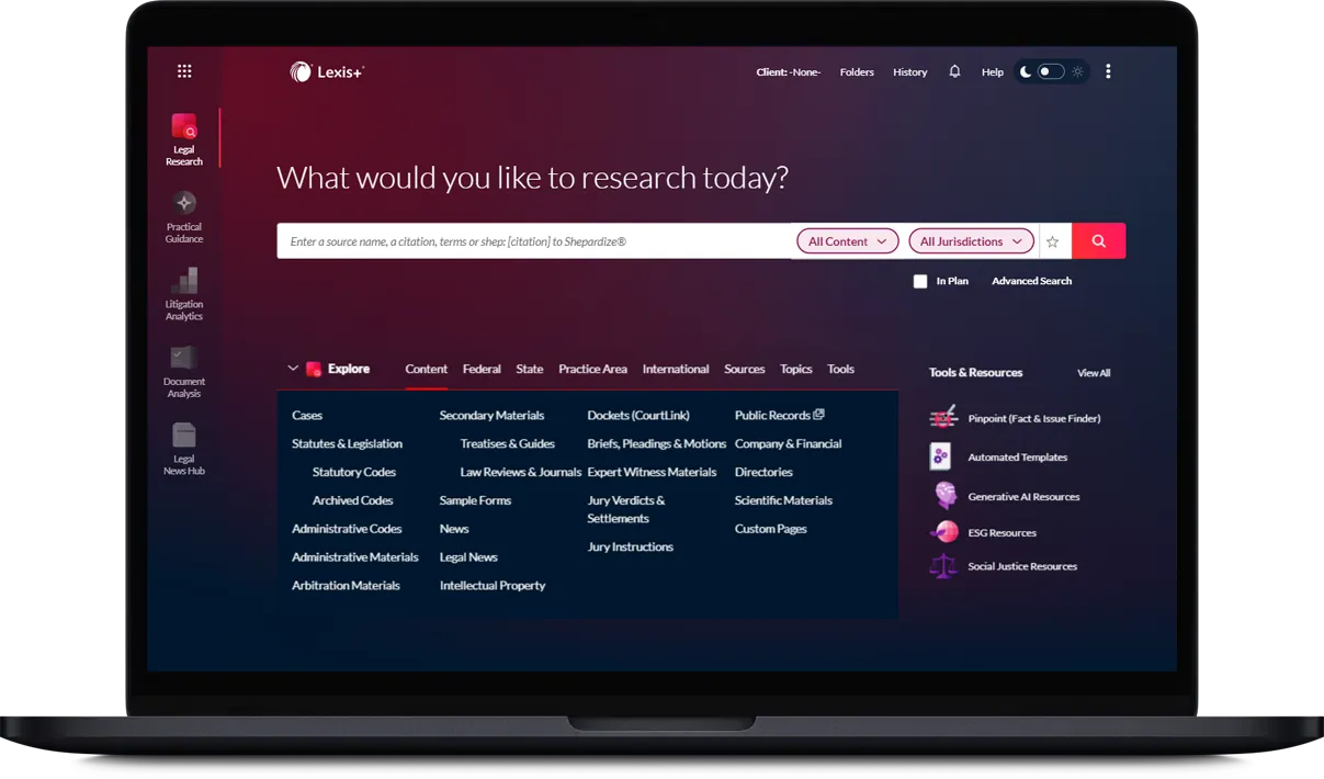AI Legal Research Tools | Lexis+ | LexisNexis