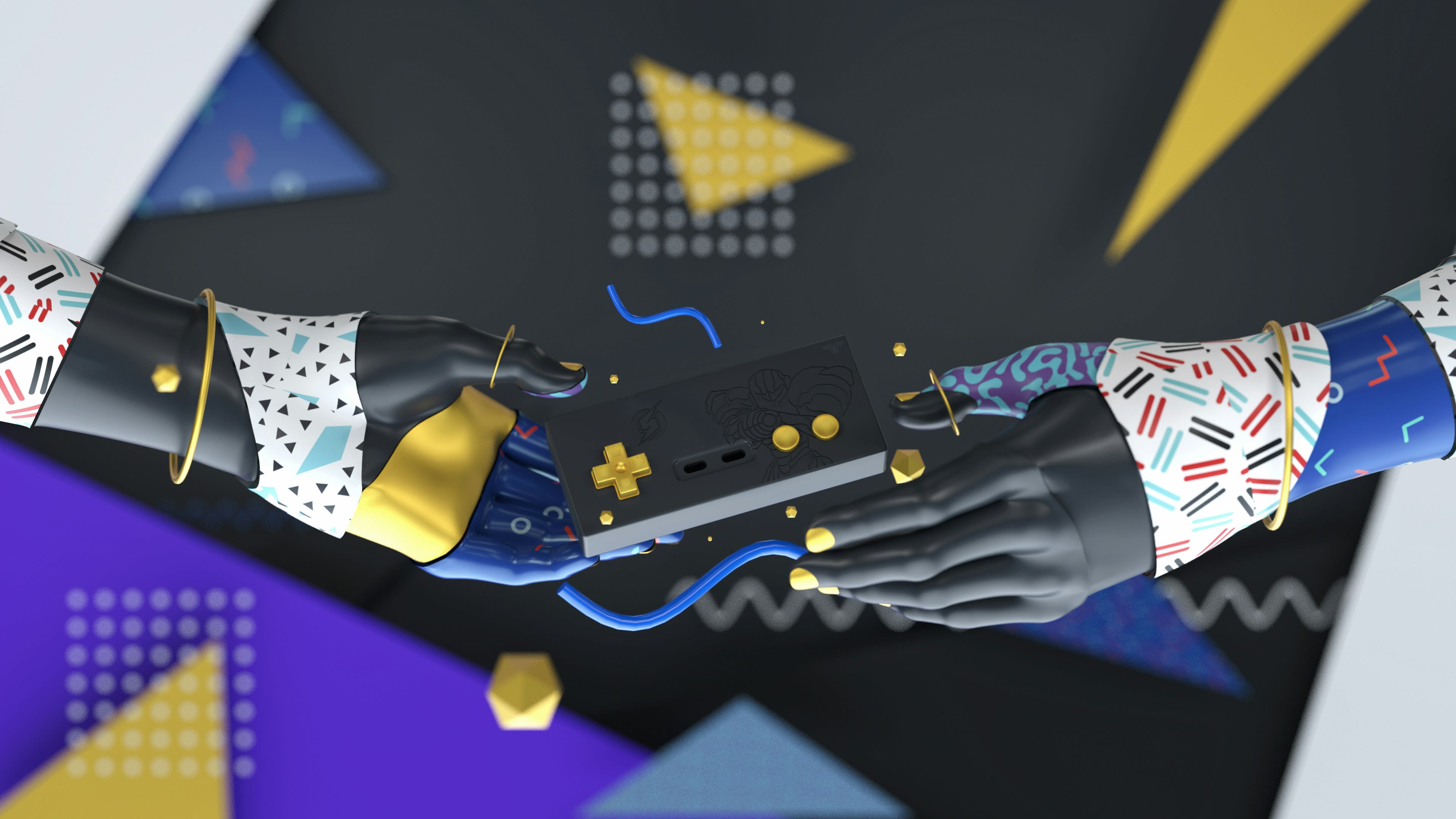 a person holding a nintendo wii game controller