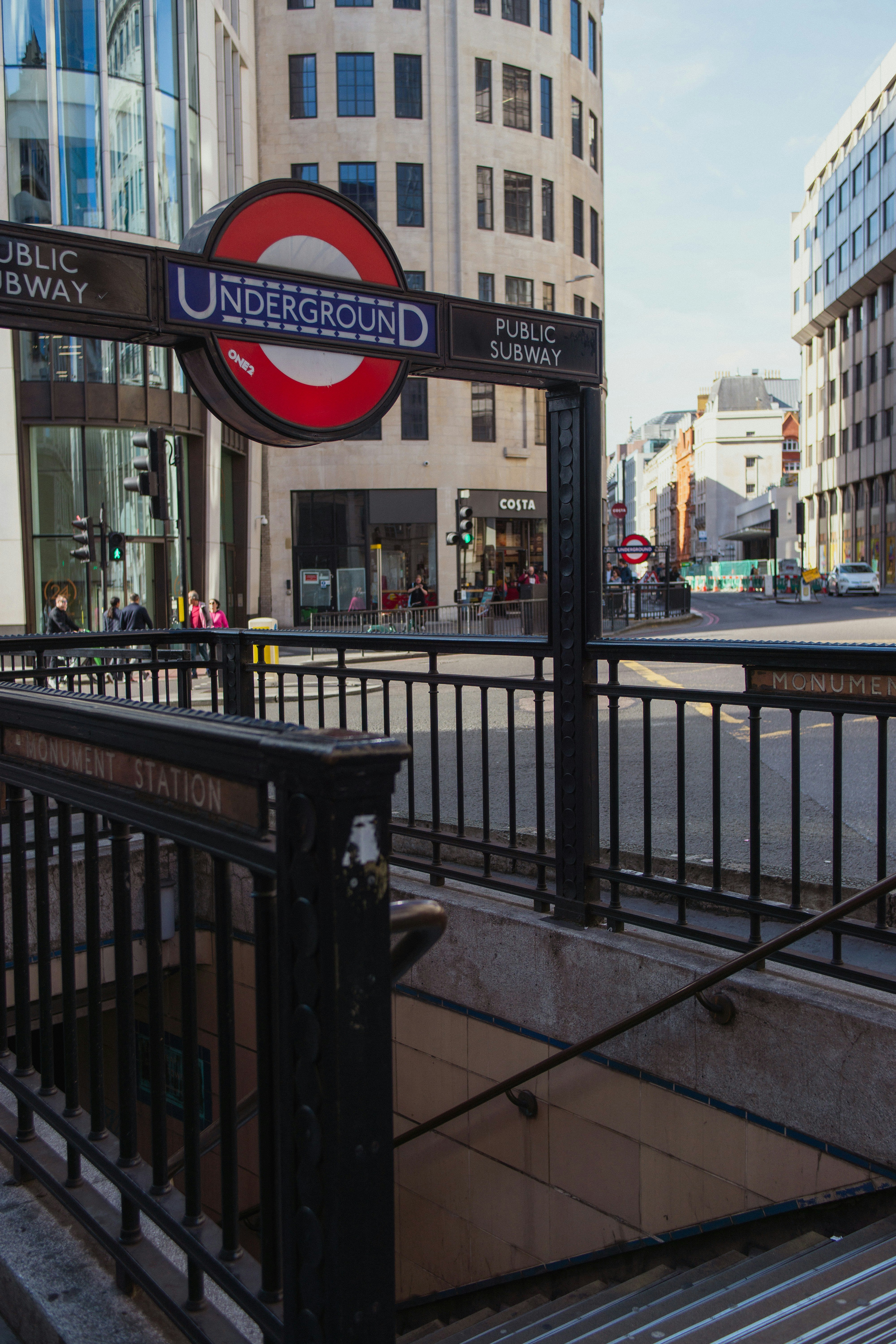 a sign on a building