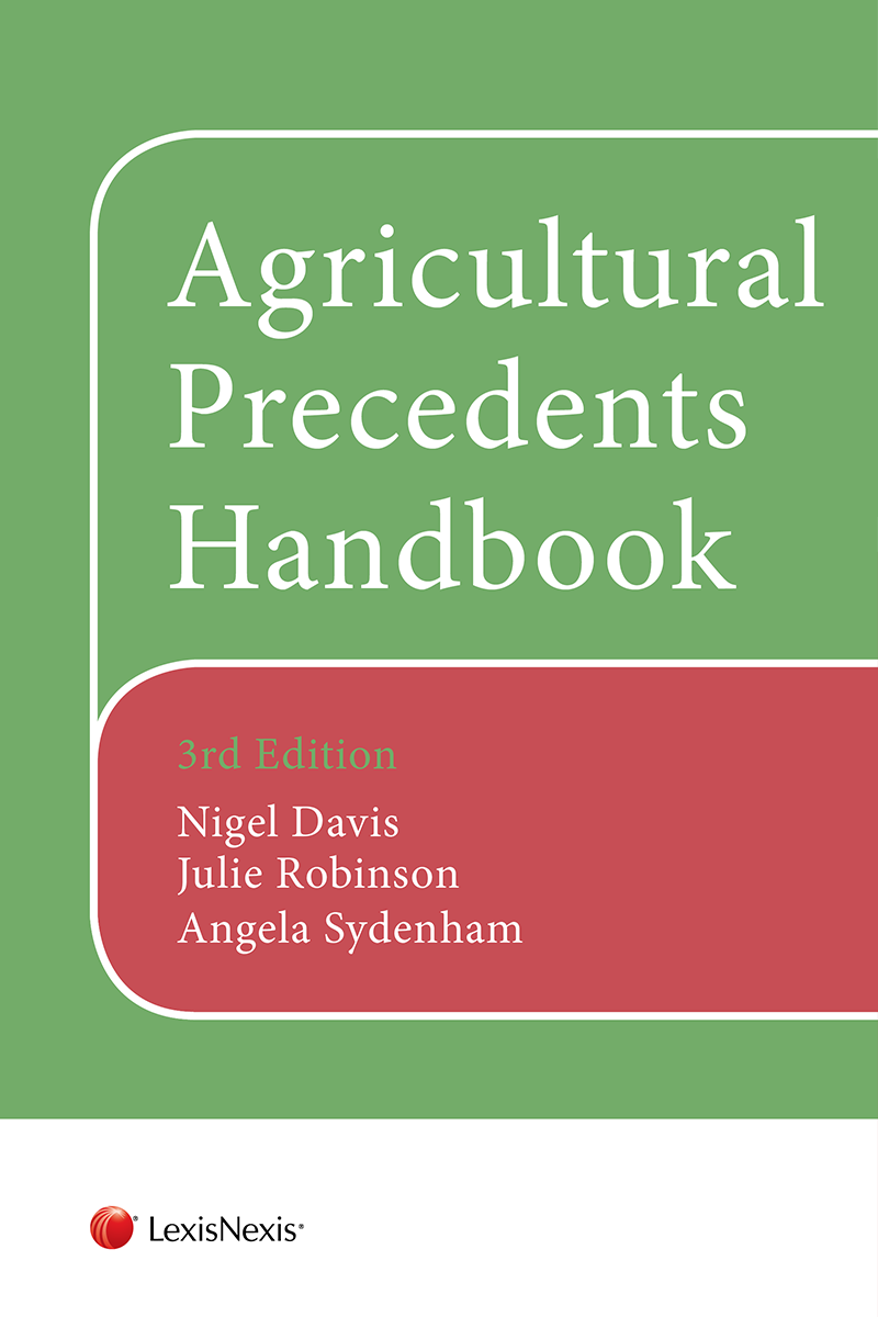 Agricultural Precedents Handbook Third edition