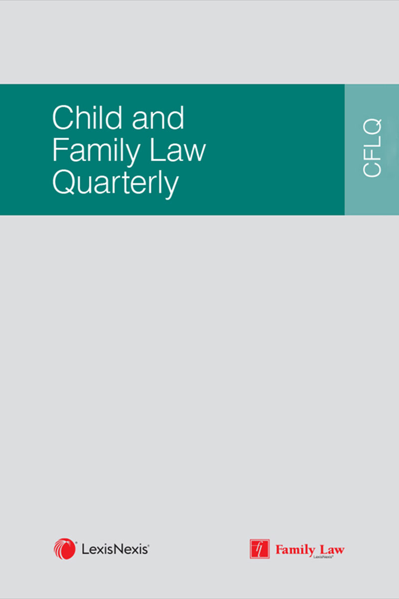 Child & Family Law Quarterly