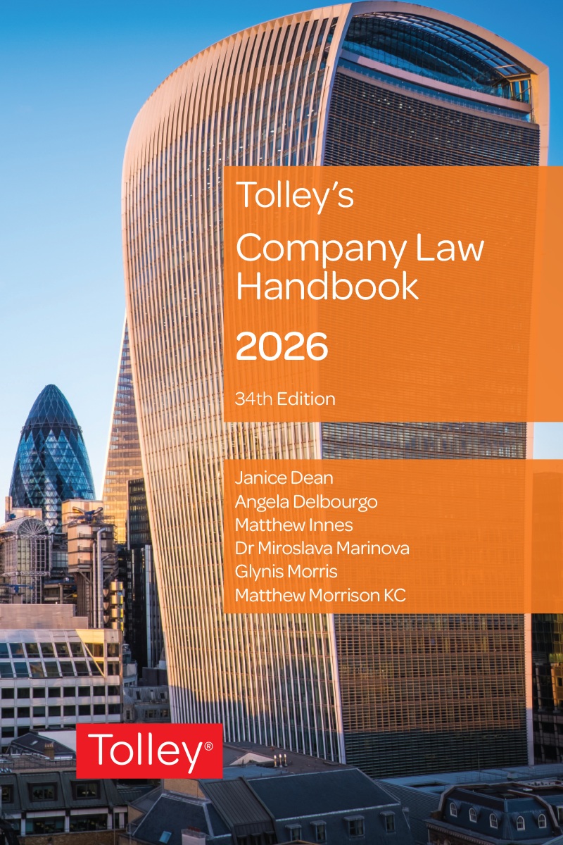 Tolley's Company Law Handbook 34th Ed