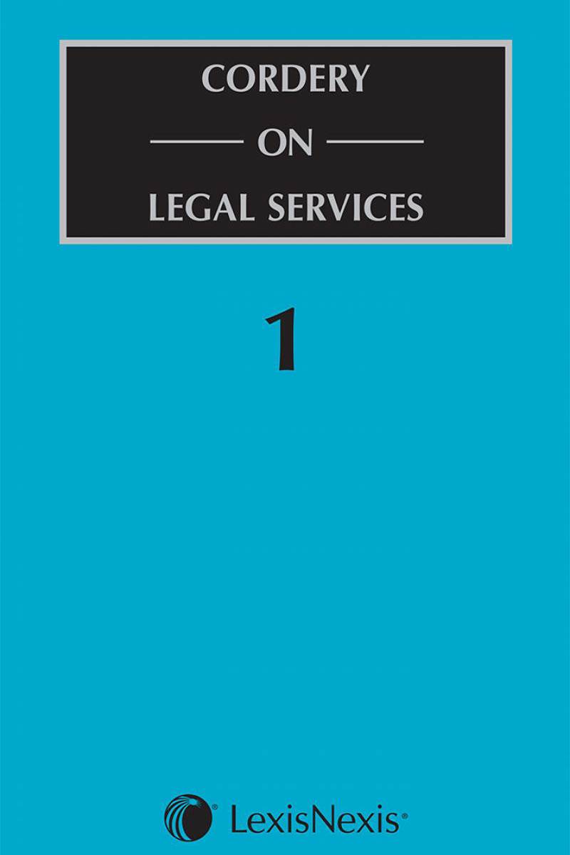 Cordery on Legal Services