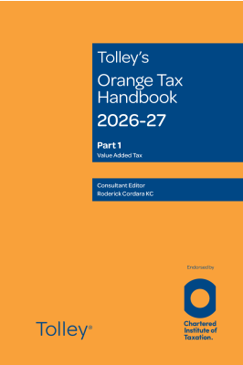 Tolley's Orange Tax Handbook 2026-27
