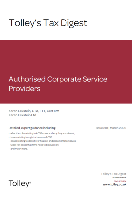 Tax Digest Issue 281 March 2026 - Authorised Corporate Service Providers