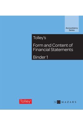 Tolley's Form and Content of Financial Statements