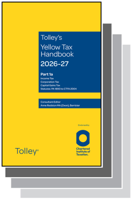 Tolley's Yellow and Orange Tax Reference 2026-27 Set