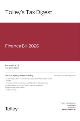Tax Digest Issue 280 Finance Bill 2026 February 2026