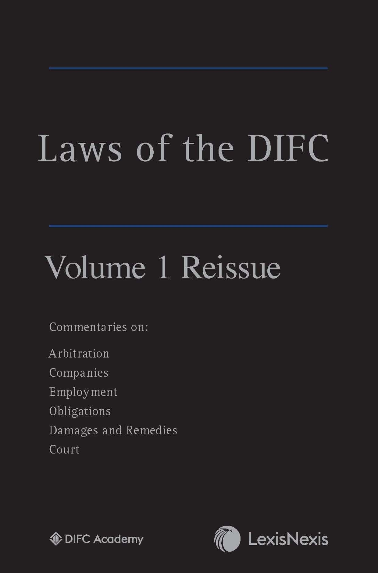 Laws of the DIFC Revised Volume 1