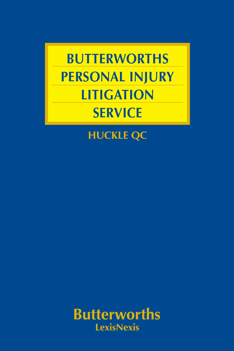Butterworths Personal Injury Litigation Service