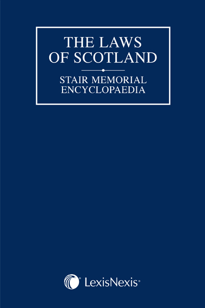The Laws of Scotland: Stair Memorial Encyclopaedia