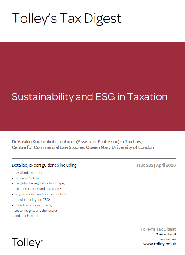 Tolley's Tax Digest Issue 282 April 2026