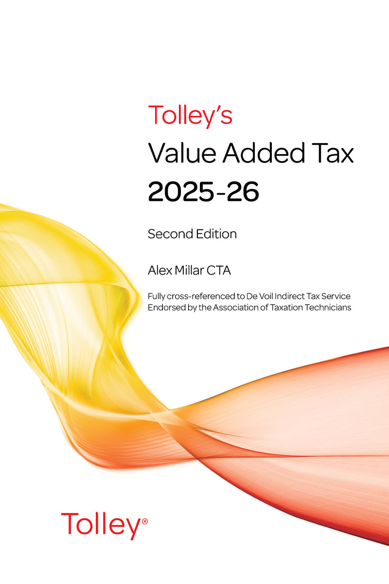 Tolley's Value Added Tax 2025-2026 (Second edition only)