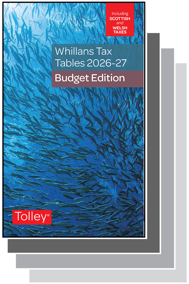 Whillans Tax Tables 2026-27 Set